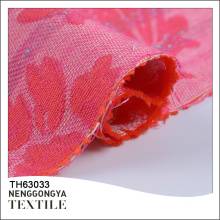 Atacado novo tecido bonito tecido jacquard 100% algodão floral